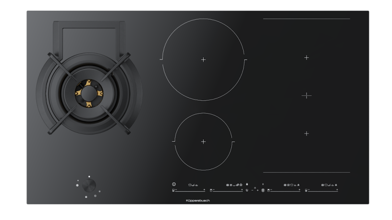 Газовая варочная панель с индукцией Kuppersbusch KIG 9850.0 SR-E5