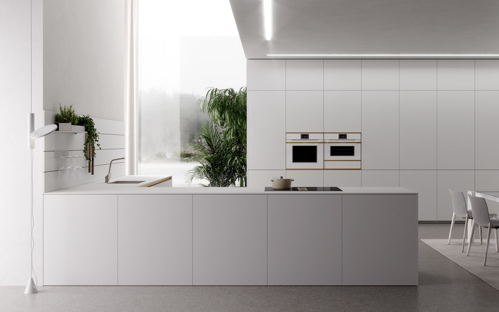 Компактный духовой шкаф Kuppersbusch CBP 6550.0 W4 Gold