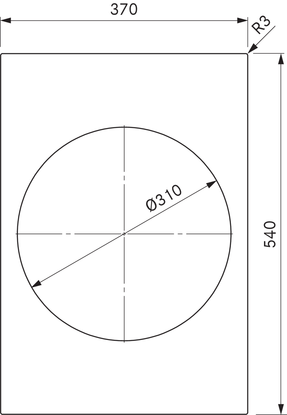 Индукционная варочная панель в версии вок All Black BORA PKIW3AB