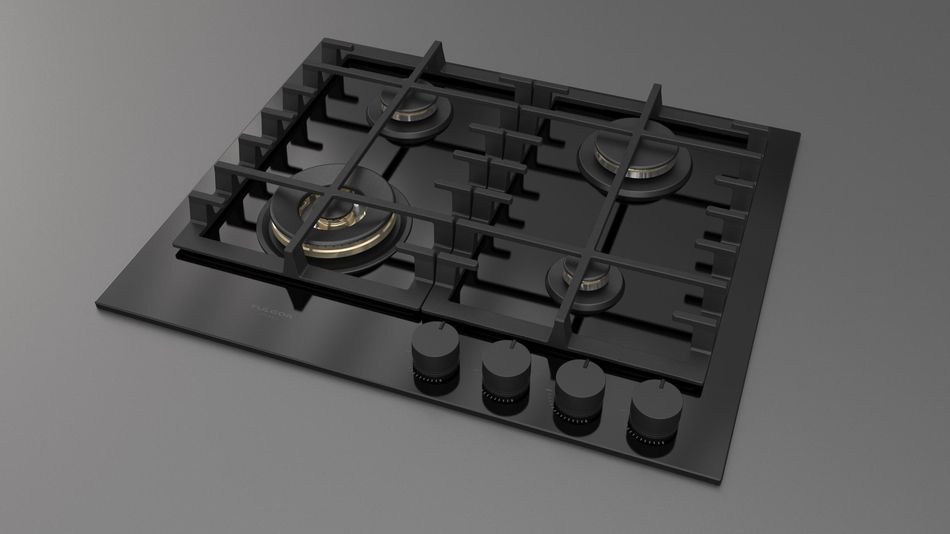Газовая варочная панель Fulgor Milano FPH 604 G WK BKG