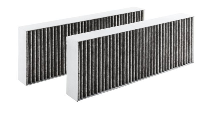 Комплект фильтров с активированным углем для BHU/BIU/BFIU, 2 шт. BORA BAKFS