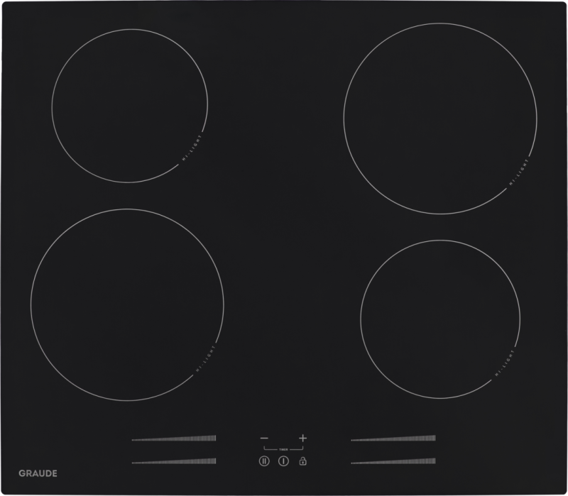 Стеклокерамическая  варочная панель GRAUDE EK 60.0 S