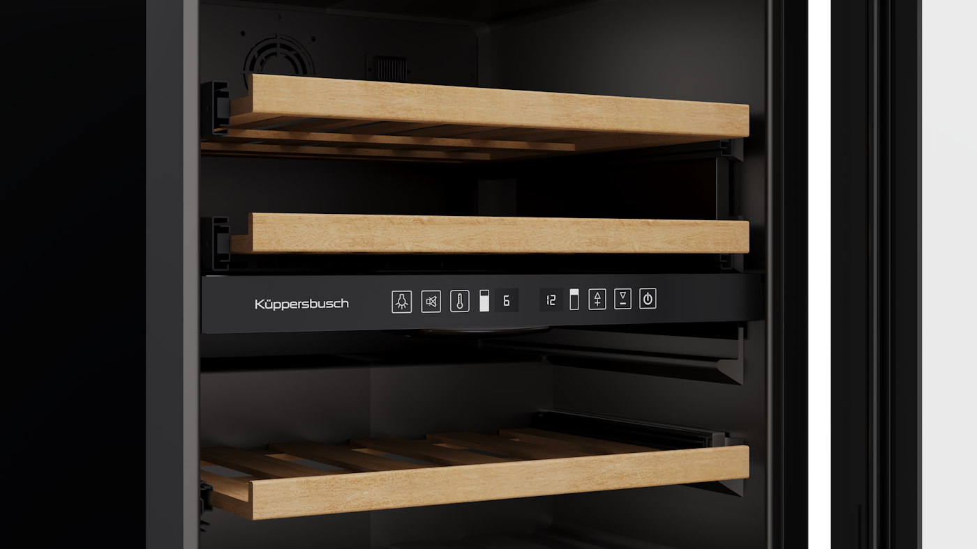 Встраиваемый винный шкаф FWK 6862.0 S Куперсбуш / Kuppersbusch