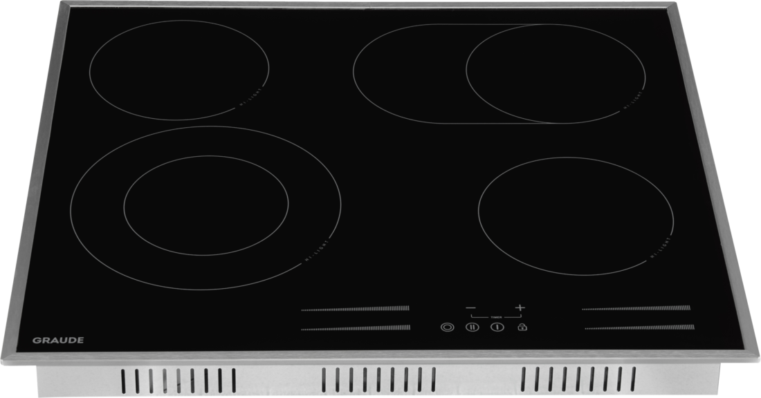 Стеклокерамическая  варочная панель GRAUDE EK 60.2 E