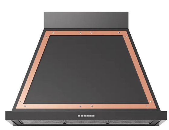 Кухонная вытяжка ILVE ANB90/MGP матовый графит (фурн. медь)
