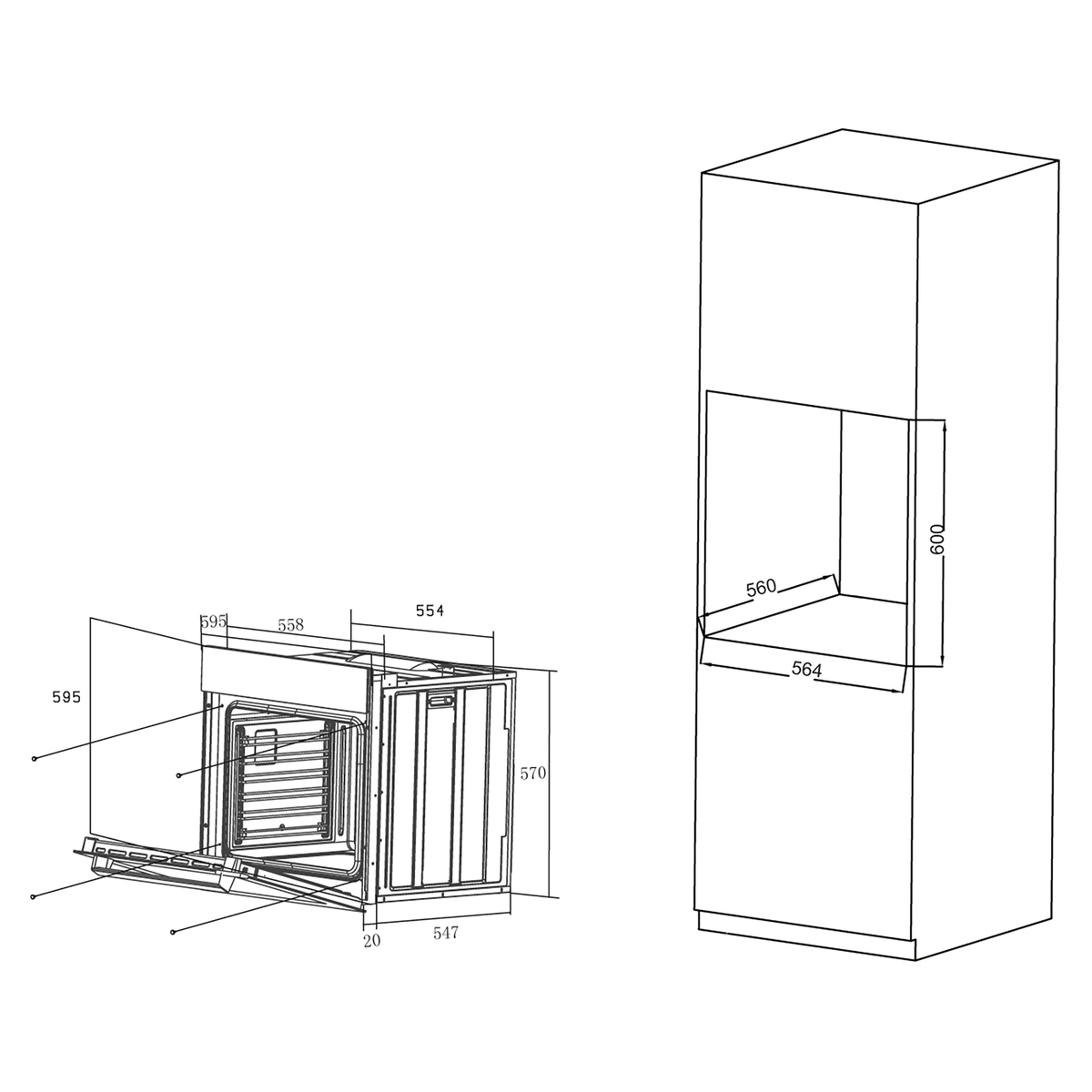 Духовой шкаф HAIER HOX-P06HGBX