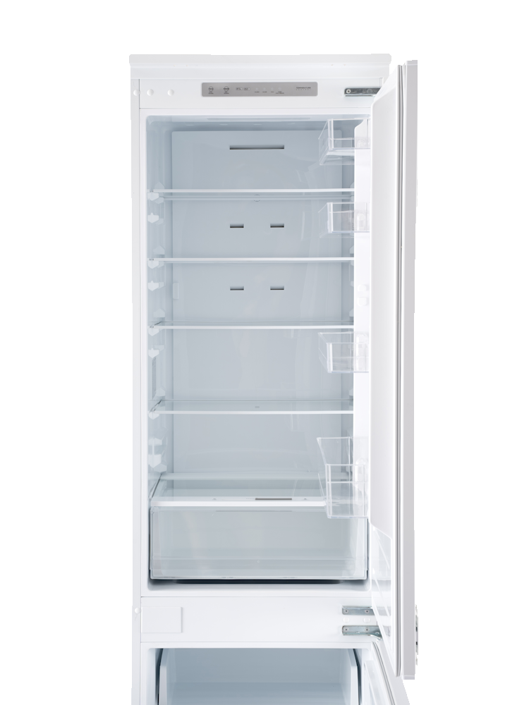 Интегрируемый холодильно-морозильный шкаф GRAUDE IKG 200.3