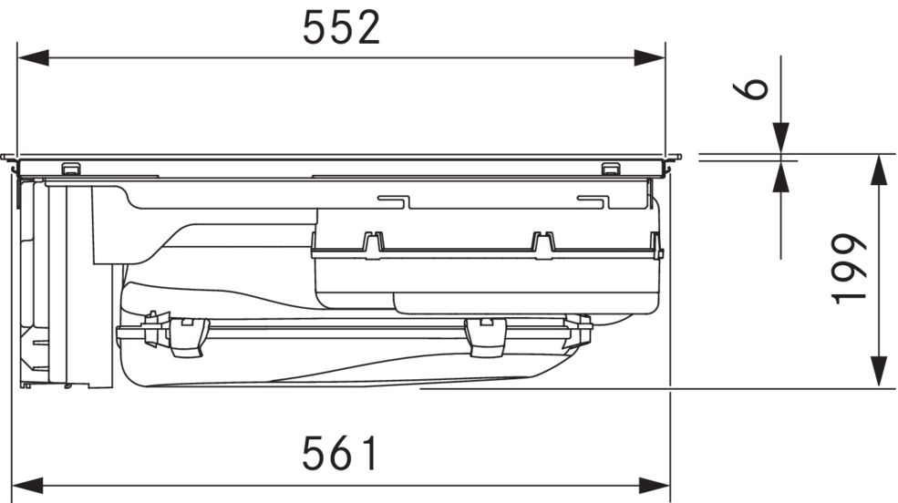 Индукционная варочная панель со встроенной вытяжкой BORA PURSA