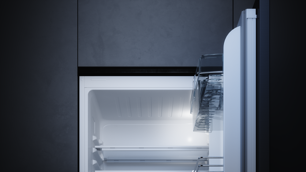 Встраиваемый холодильник с внутренней морозильной камерой Kuppersbusch FKU 1545.0i