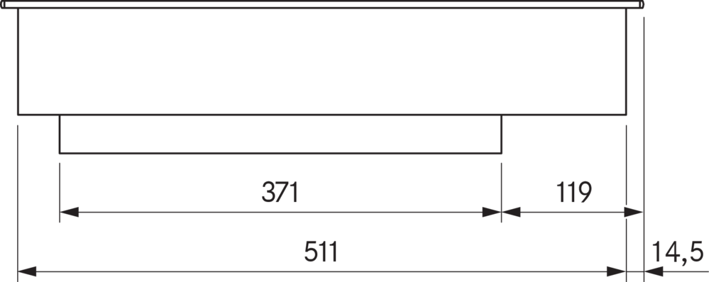 Индукционная варочная панель в версии вок All Black BORA PKIW3AB