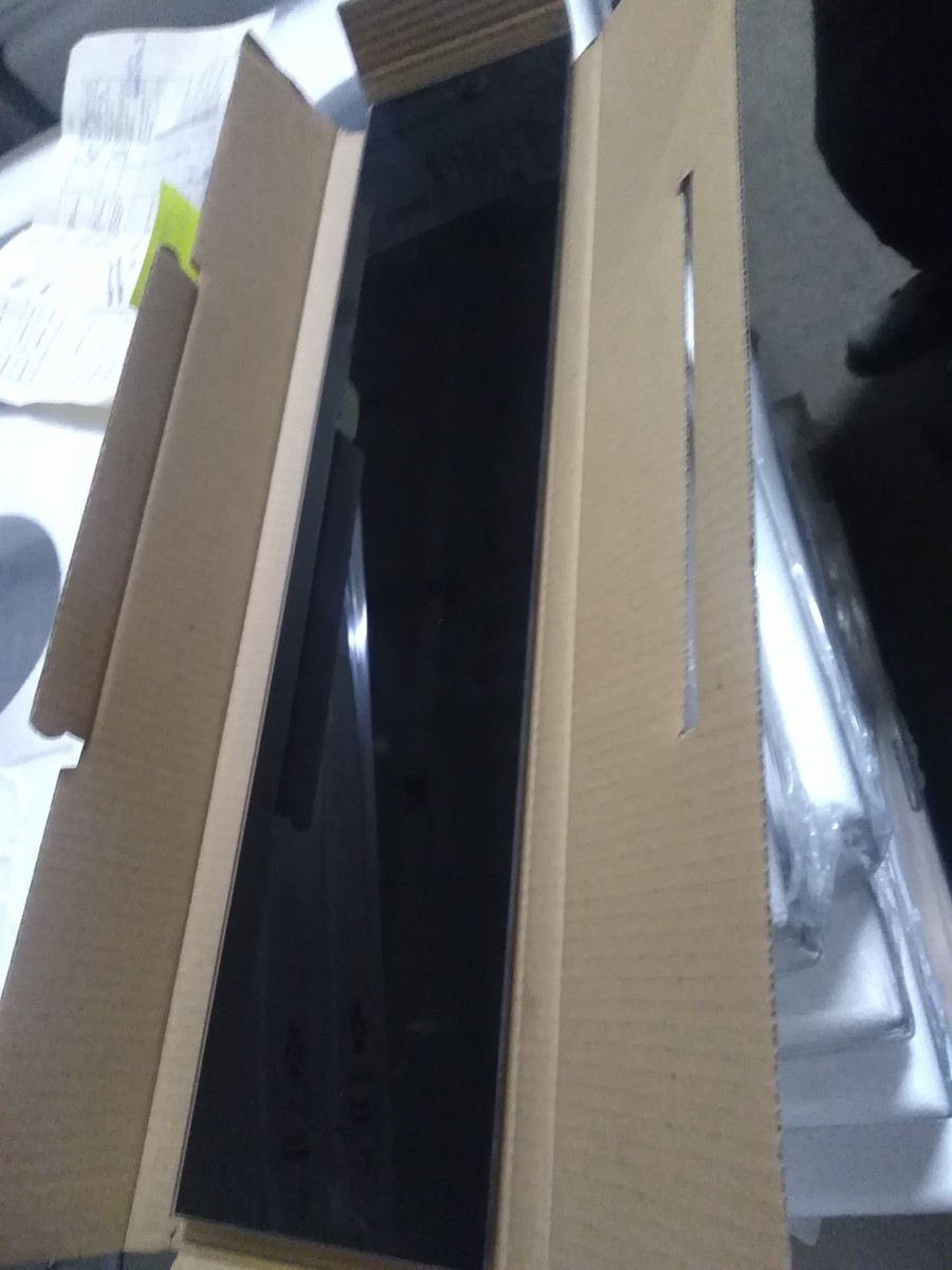 Передняя стеклянная панель для выдвижного ящика CSW/CSZ 6800.0 Kuppersbusch ZC 8021 серый