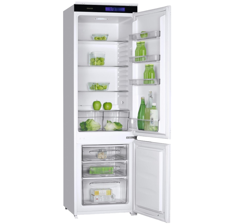 Интегрируемый холодильно-морозильный шкаф GRAUDE IKG 180.1