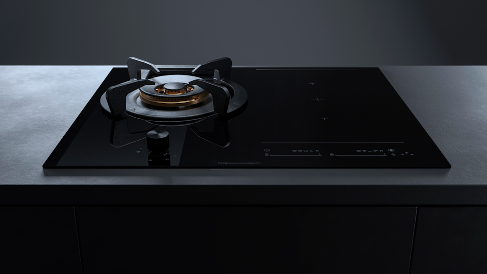 Газовая варочная панель с индукцией KIG 6850.0 SR-E5 Куперсбуш / Kuppersbusch