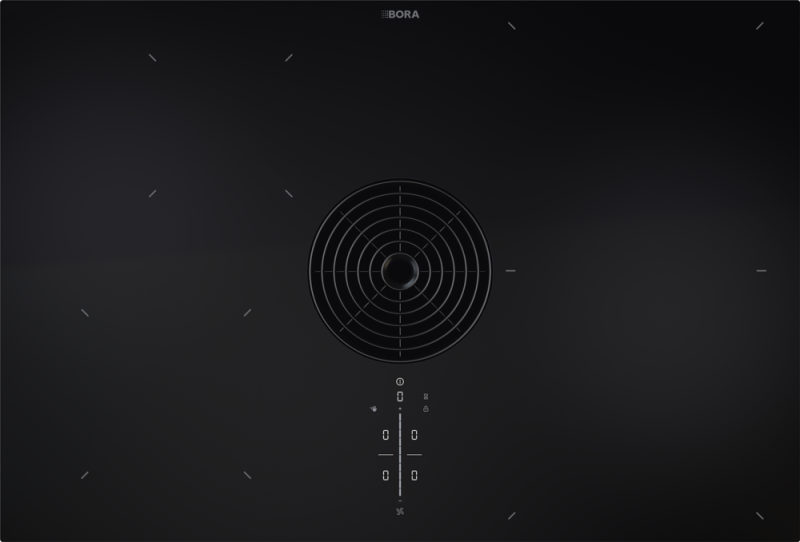 Индукционная варочная панель с интегрированной вытяжкой BORA PURMU