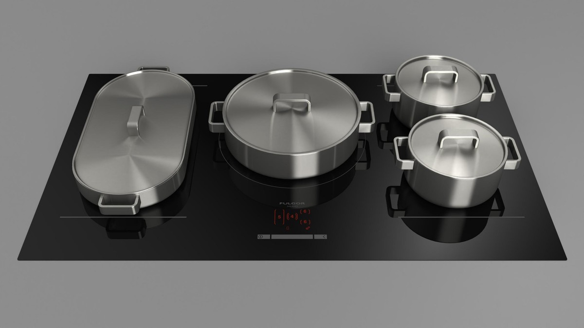 Индукционная варочная панель Fulgor Milano FSH 905 ID WT BK