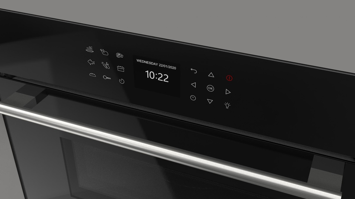 Компактный духовой шкаф с функцией СВЧ Fulgor Milano FCMO 4510 TEM BK