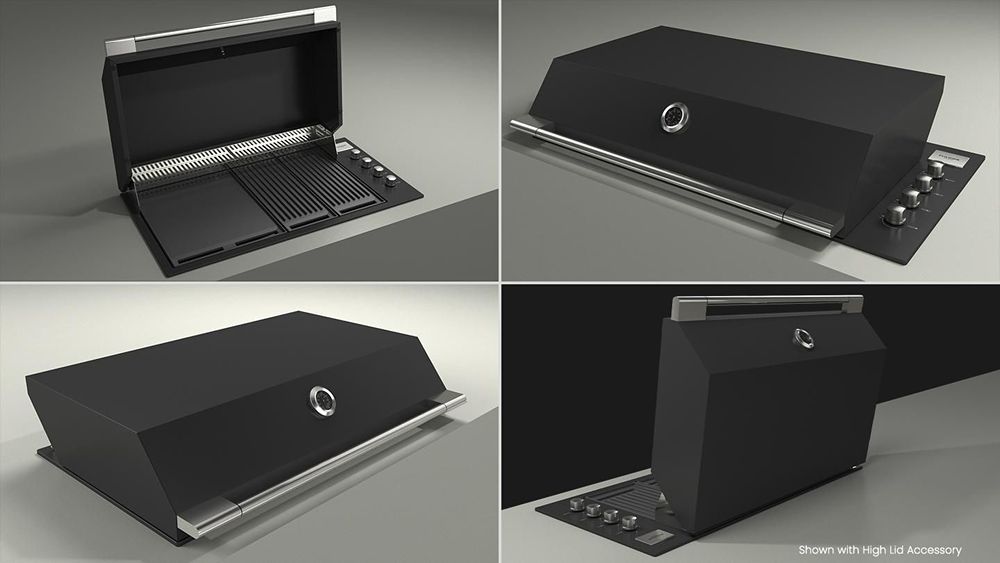 Гриль Fulgor Milano FOBQ 1000 G MBK