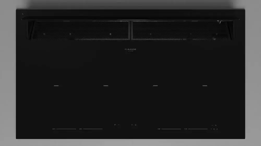 Индукционная варочная панель с вытяжкой FULGOR-Milano  FCLHD 9041 HID TS BK 2