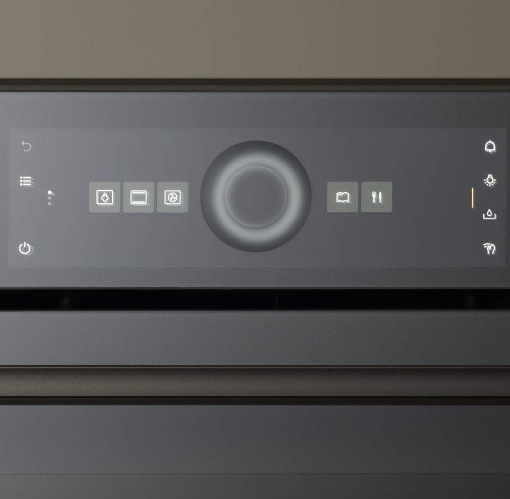 Паровой шкаф V-ZUG CombairSteamer V6000 60 черное стекло/AutoDoor CS6T-23049