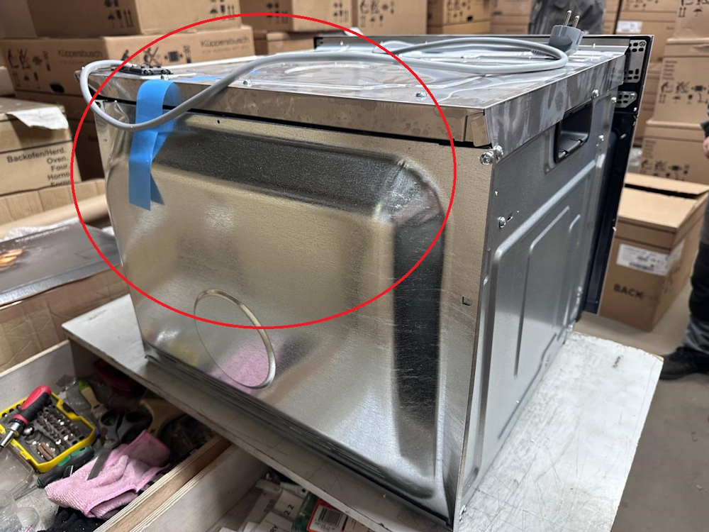 Компактный духовой шкаф с микроволнами Kuppersbusch CBM 6330.0 S