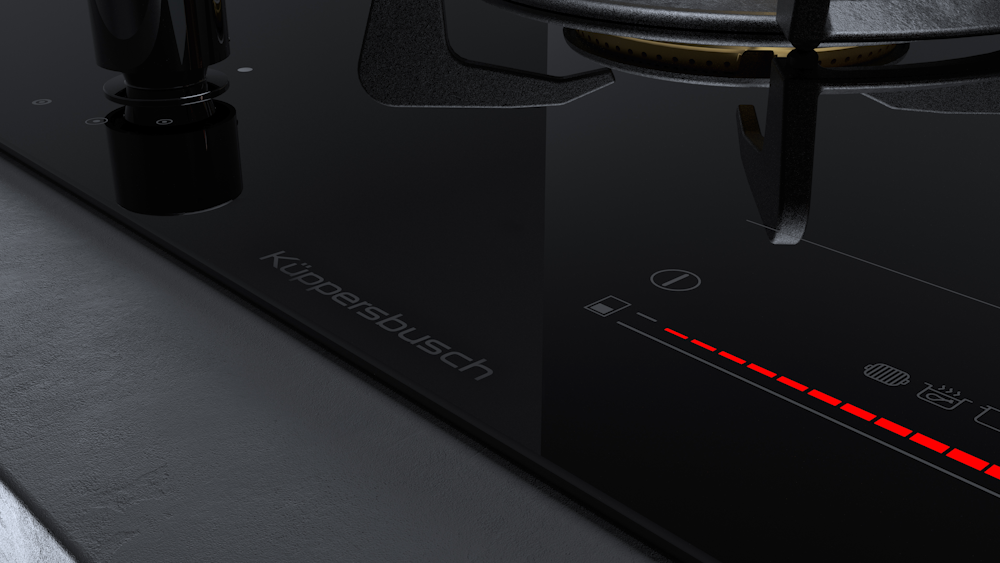 Газовая варочная панель с индукцией KIG 6850.0 SR-E5 Куперсбуш / Kuppersbusch