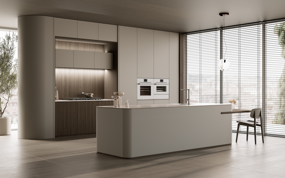 Компактный духовой шкаф Kuppersbusch CBP 6550.0 W3 Silver Chrome