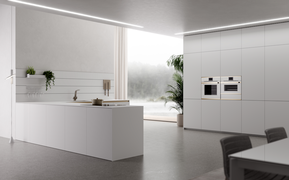 Компактный духовой шкаф Kuppersbusch CBP 6550.0 W4 Gold