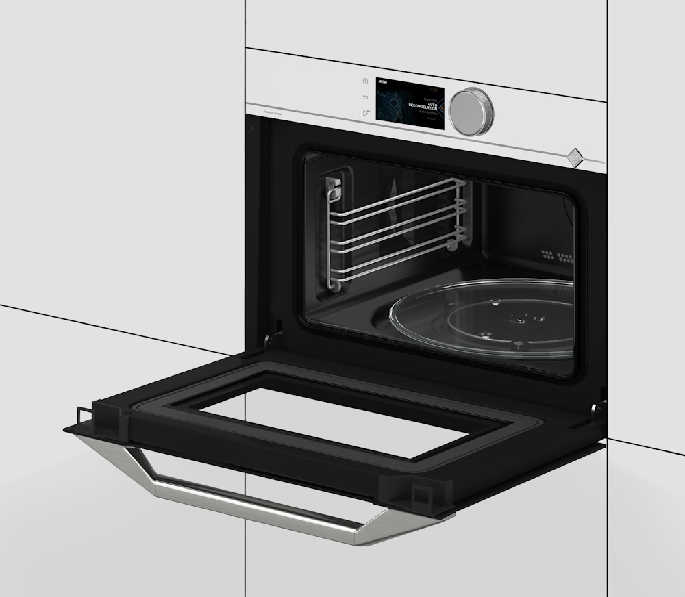 Встраиваемая комбинированная микроволновая печь De Dietrich DKC4756W