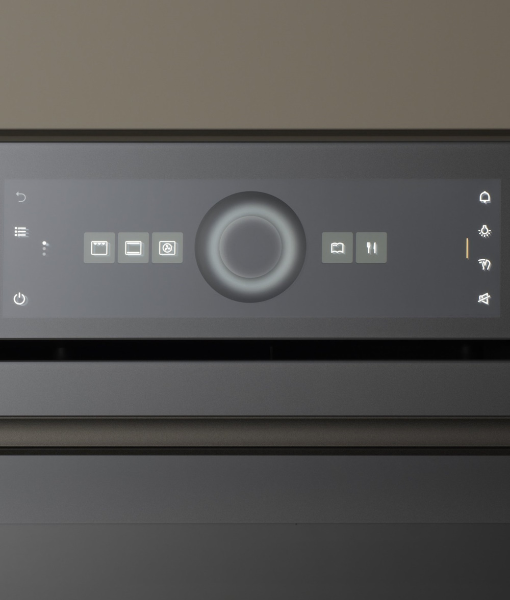 Духовой шкаф V-ZUG Combair V4000 60P черное стекло C4T-21055