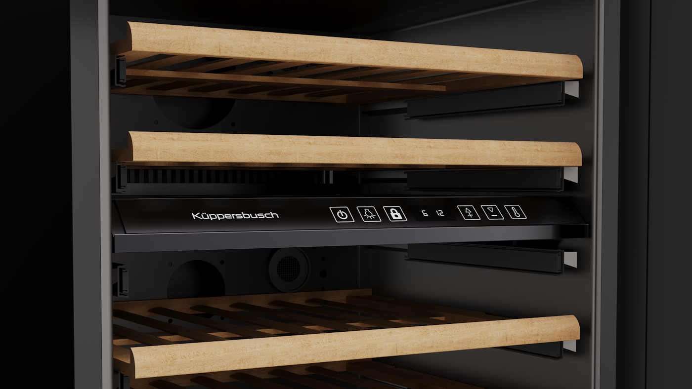Встраиваемый винный шкаф FWKU 1851.0 S Куперсбуш / Kuppersbusch