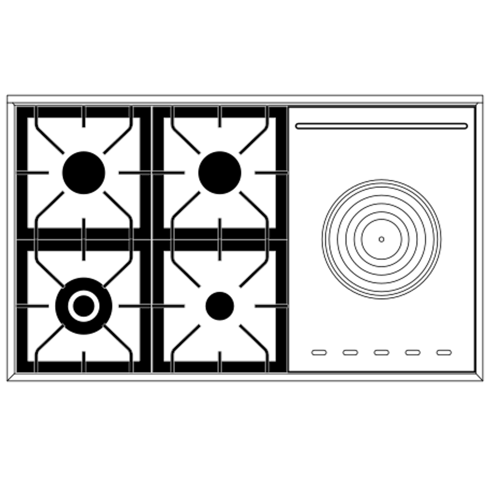 Кухонный блок ILVE Professional Plus PD10SWE3