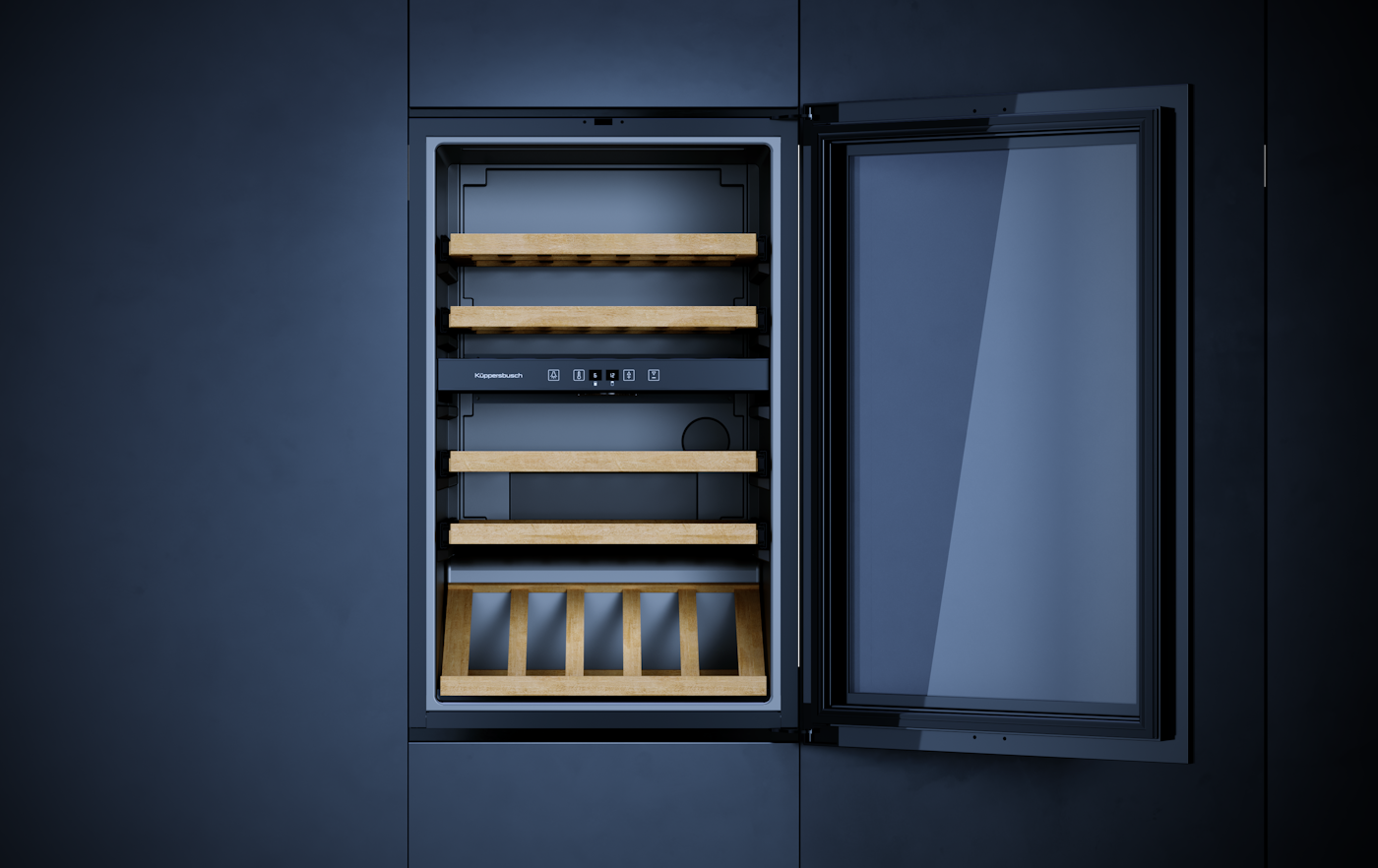 Встраиваемый винный шкаф FWK 2852.0 S Куперсбуш / Kuppersbusch