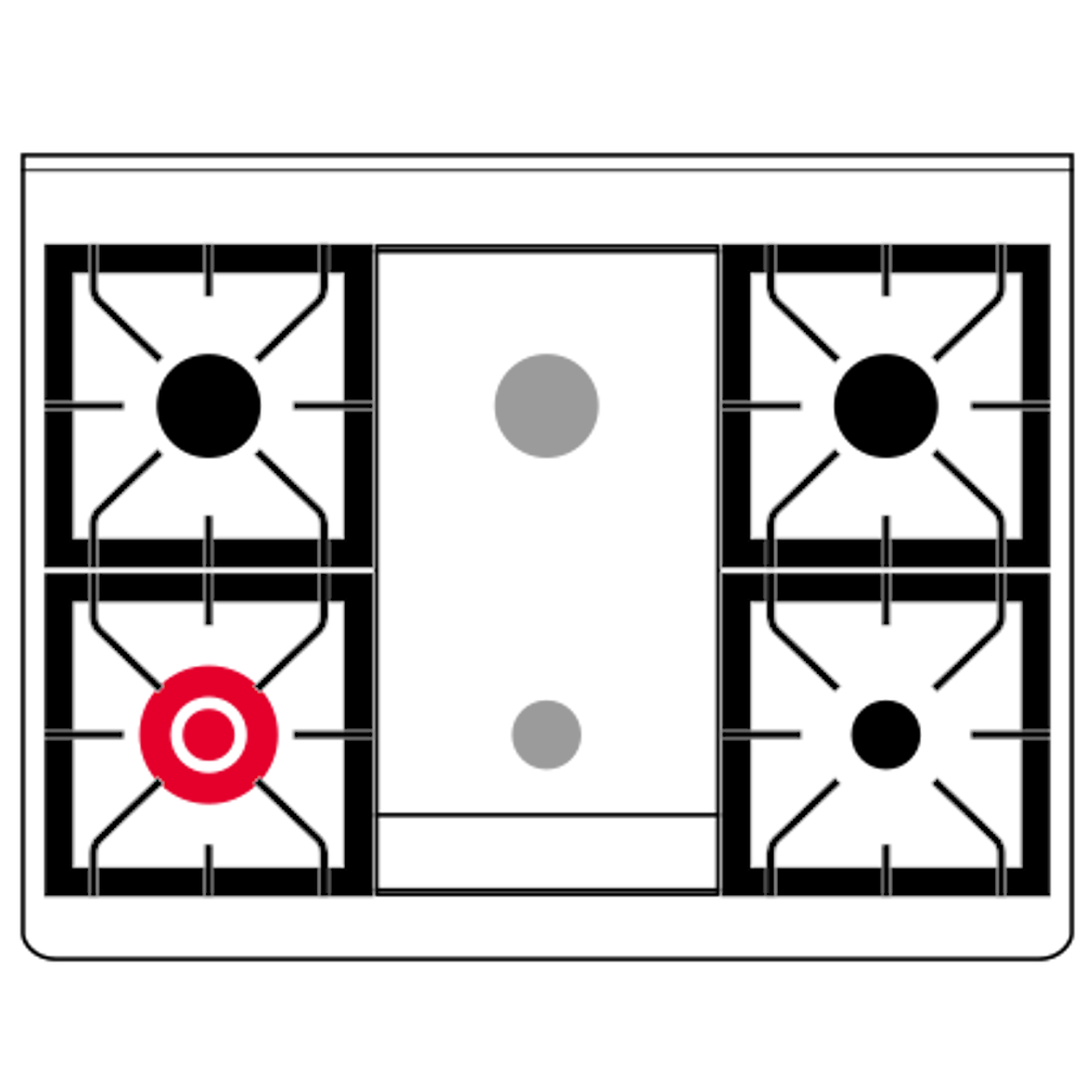Кухонный блок ILVE MD10FDNE3/AWC античный белый (фурн. хром)