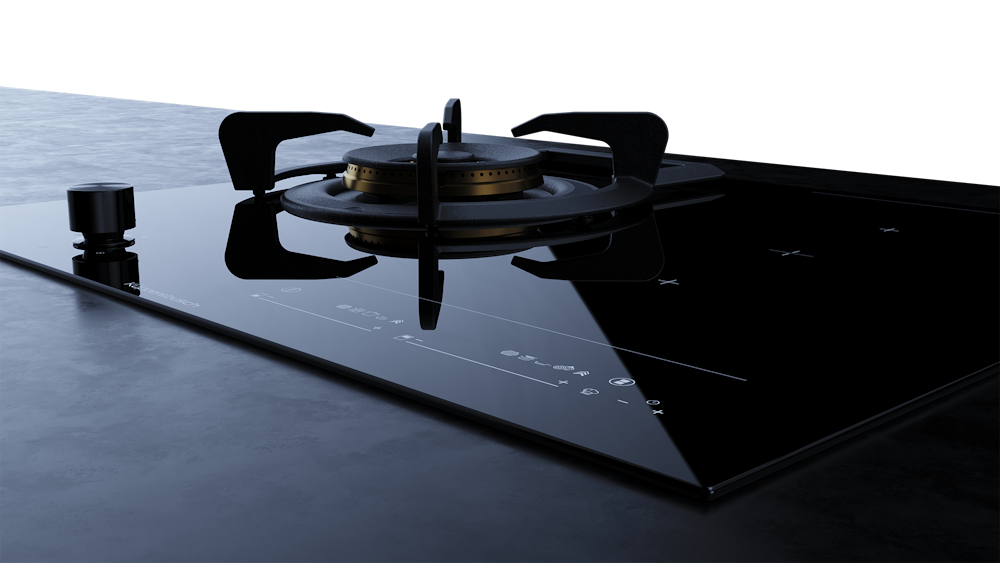 Газовая варочная панель с индукцией Kuppersbusch KIG 6850.0 SR-E5