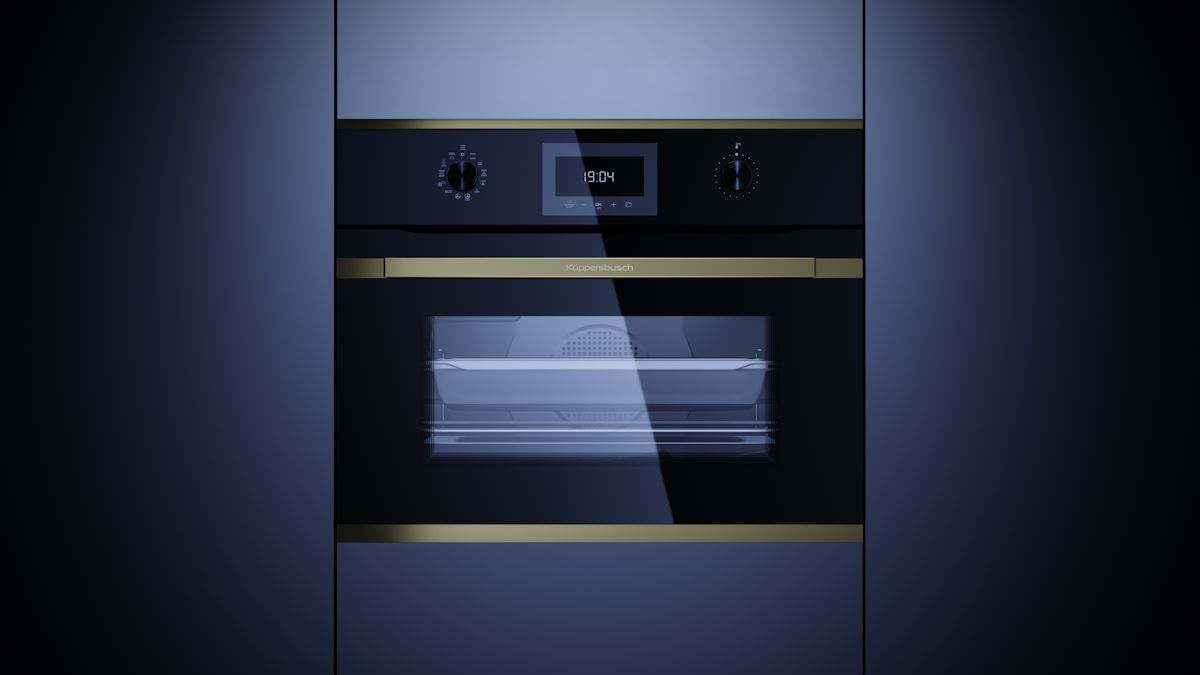 Компактный духовой шкаф с паром CBD 6340.0 S4 золотой Куперсбуш / Kuppersbusch