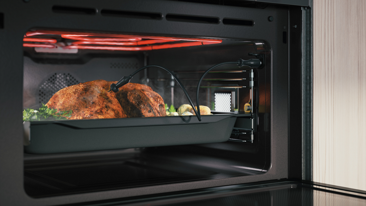 Компактный духовой шкаф с функцией пароварки и СВЧ Asko OCSM8478GG