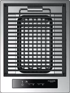 Электрическая варочная панель-барбекю Fulgor Milano CPH 401 BQ TC X