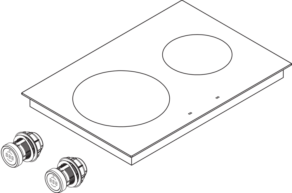 Индукционная варочная панель All Black BORA PKI3AB