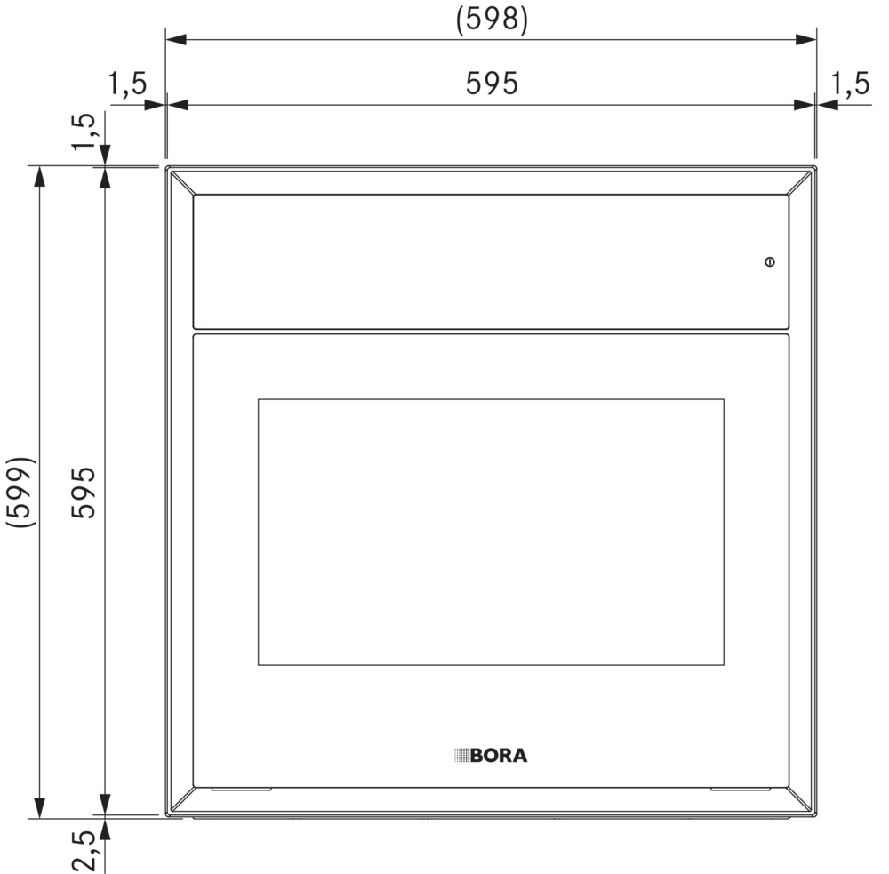 Встраиваемый духовой шкаф-пароварка BORA XBO (с подключением к воде)