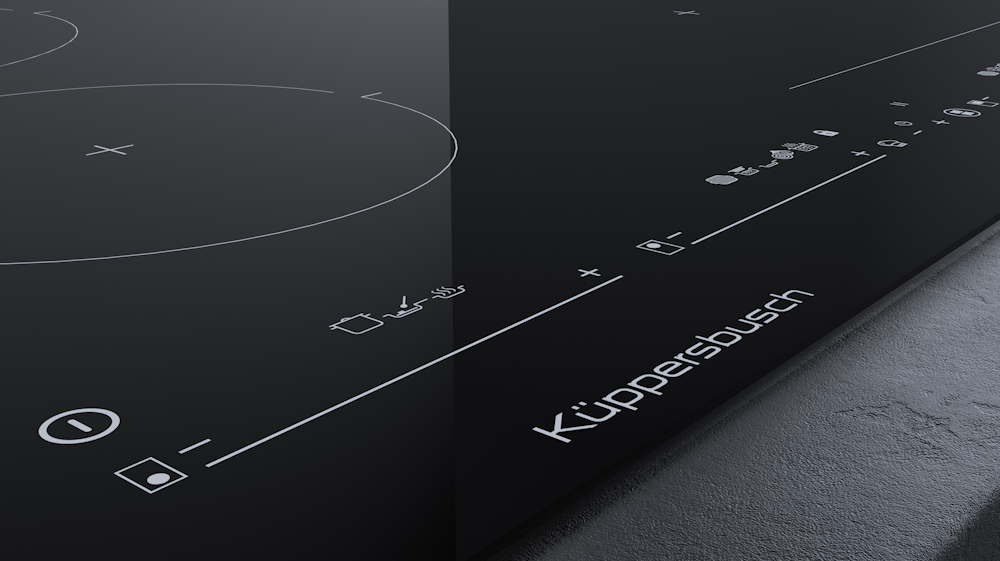 Газовая варочная панель с индукцией KIG 9850.0 SR-E5 Куперсбуш / Kuppersbusch