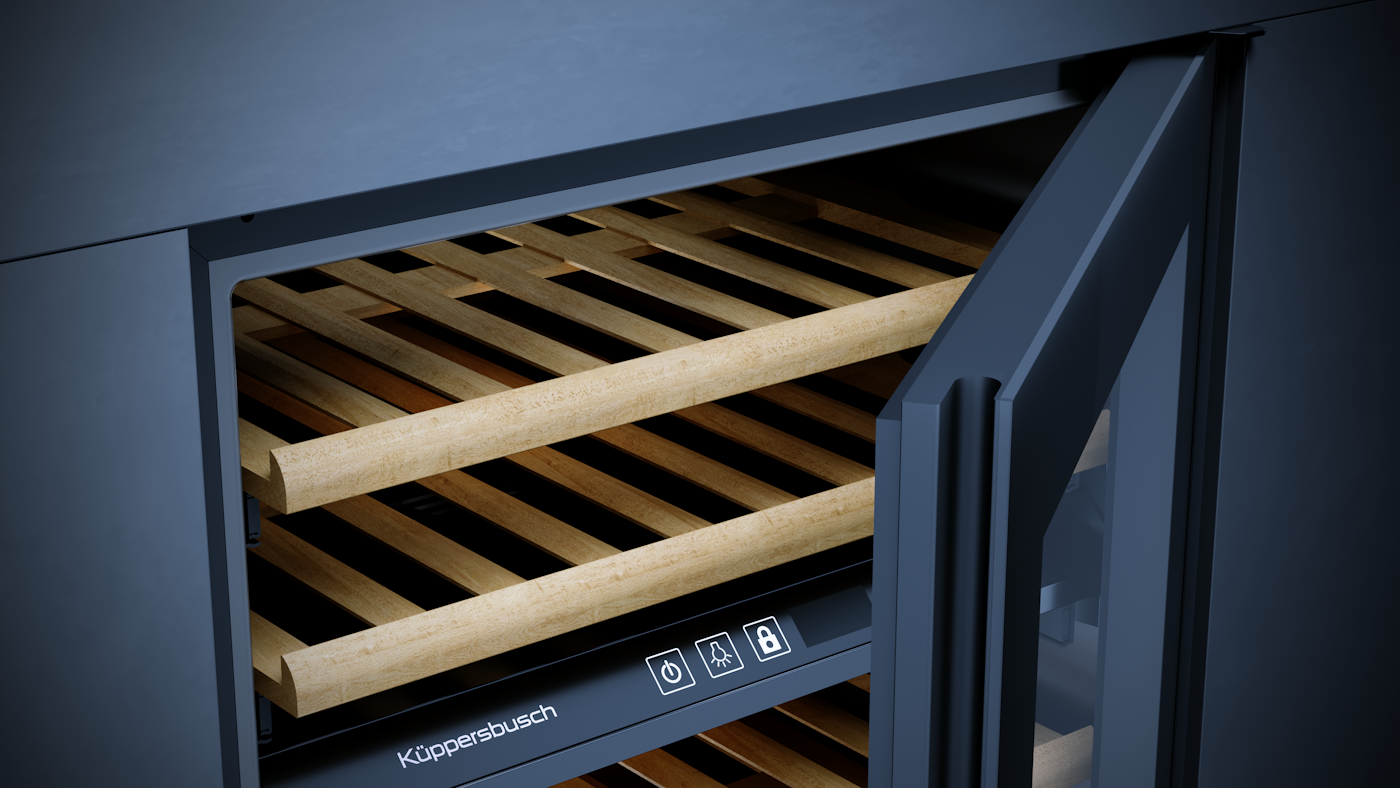 Встраиваемый винный шкаф FWKU 1851.0 S Куперсбуш / Kuppersbusch