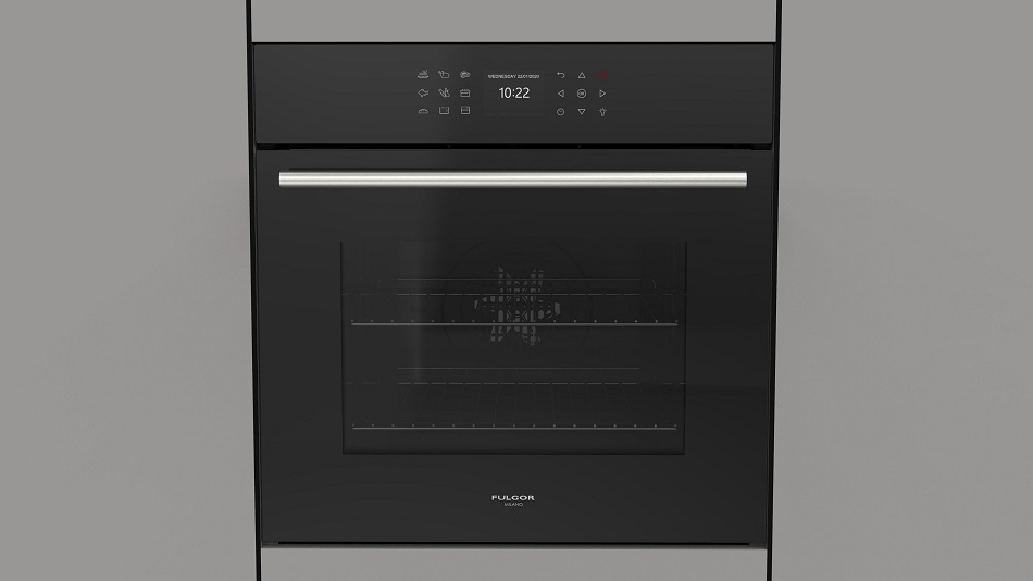 Духовой шкаф с паром Atmos Fulgor Milano FCSO 6023 TEM BK
