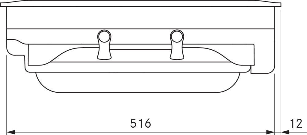 Встраиваемая в столешницу вытяжка BORA PKA3AB, черная