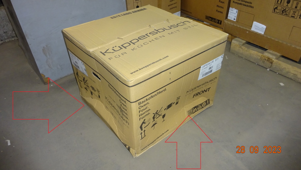 Компактный духовой шкаф CBP 6550.0 S Куперсбуш / Kuppersbusch