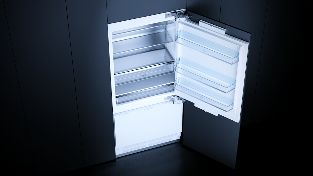 Встраиваемый холодильник с внутренней морозильной камерой FKGFX 9800.0i Куперсбуш / Kuppersbusch