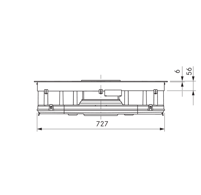 Cтеклокерамическая варочная панель Hyper с встроенной вытяжкой (рециркуляция) BORA BHU