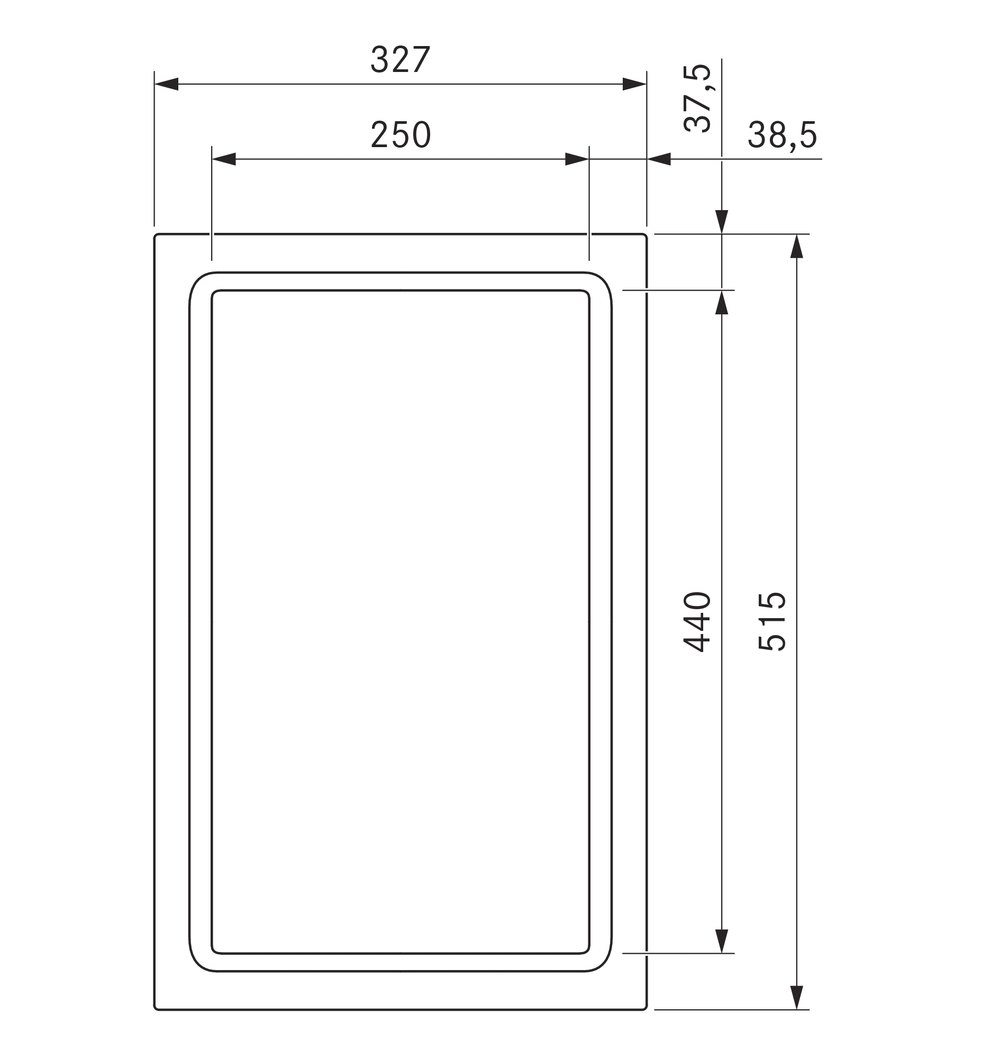 Тэппан-гриль с 2 конфорками BORA CKT из нержавеющей стали
