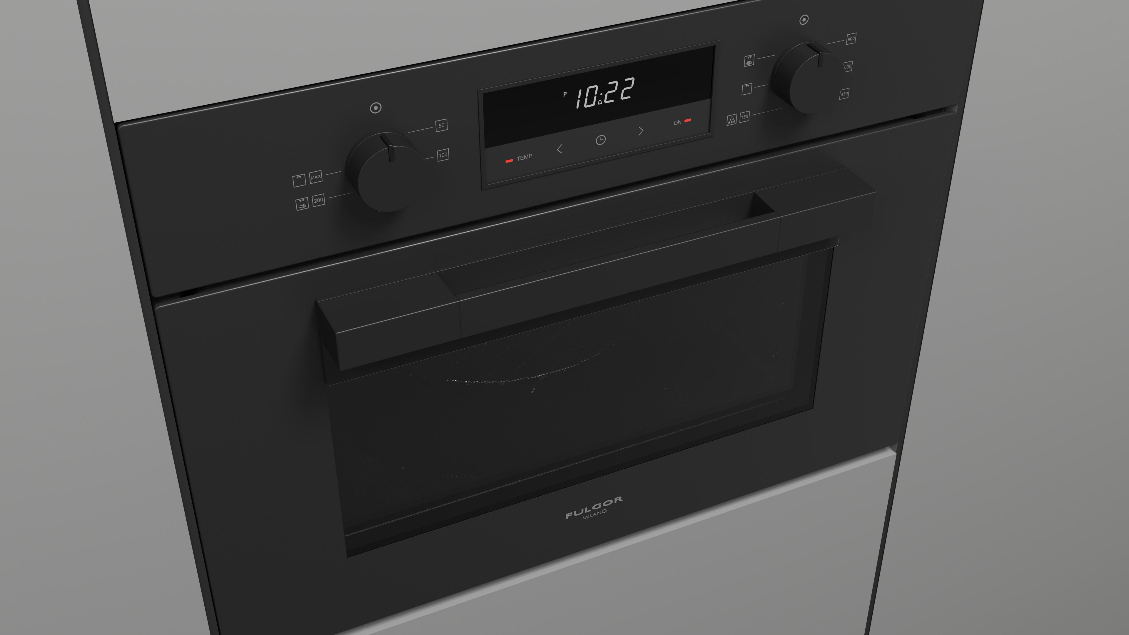 Микроволновая печь с грилем Fulgor Milano FUGMO 4505 MT MBK