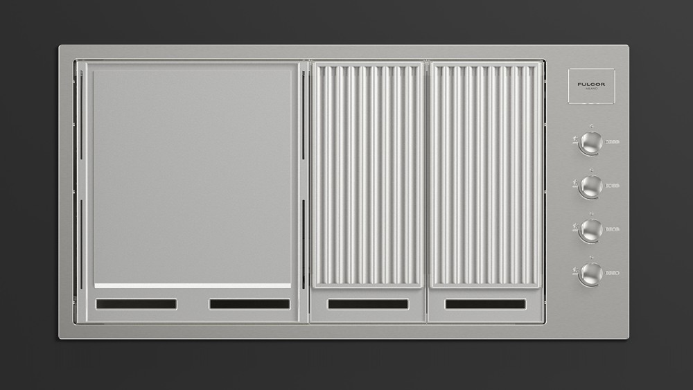 Гриль Fulgor Milano FOBQ 1000 G X