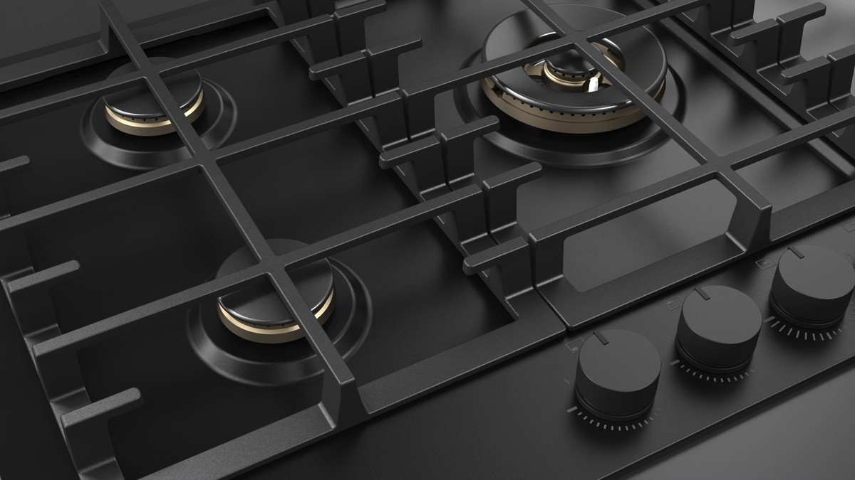 Газовая варочная панель Fulgor Milano FUH 9041 G DWK MBK